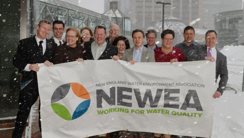 NEWEA members along with WEF's Vice President braved the January Blizzard in Boston, MA