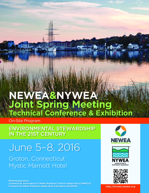 2016 Joint Spring Meeting Archives NEWEA New England Water